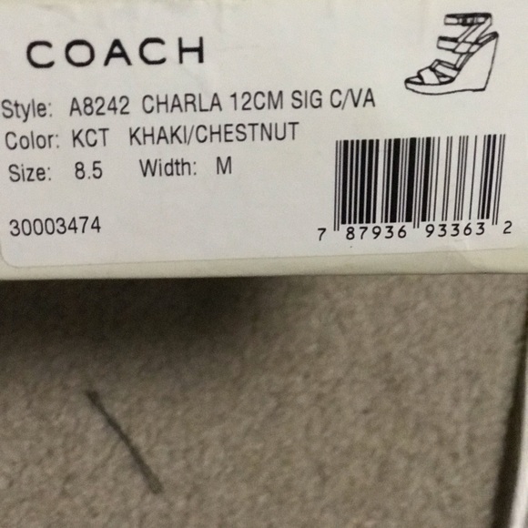 Coach heels - Picture 3 of 3